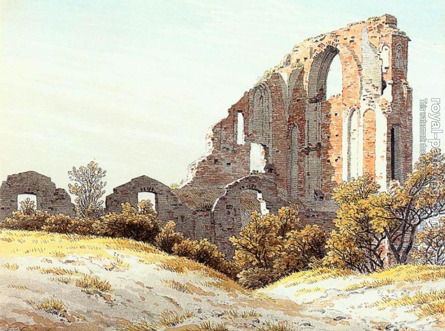 Caspar David Friedrich : The Ruins Of Eldena